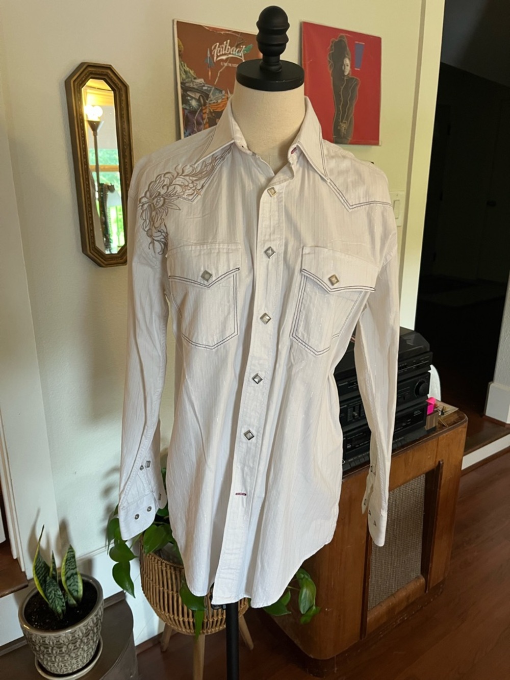 Rough Stock Western Dress Shirt